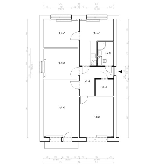 REZERVOVANÉ ! KRÁSNY ZREKONŠTRUOVANÝ 4i BYT - NEZÁBUDKOVA ul. - PIVNICA - LOGGIA
