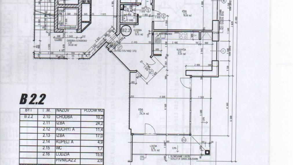 V BLÍZKOSTI OC AVION - VEĽKÝ 2i BYT S LOGGIOU 15M2 - PIVNICA - PARKOVANIE V GARÁŽI