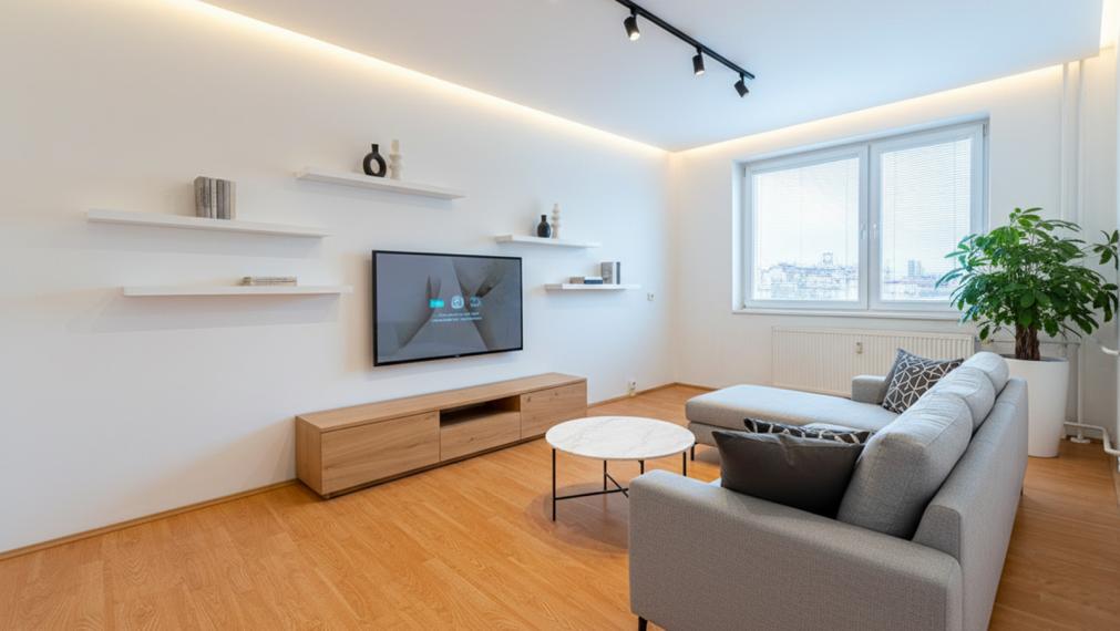 STAVBÁRSKA ul. - VEĽKÝ 2i BYT SO ZASKLENNOU LOGGIOU A PIVNICOU - OTOČENÝ NA 2 SVETOVÉ STRANY