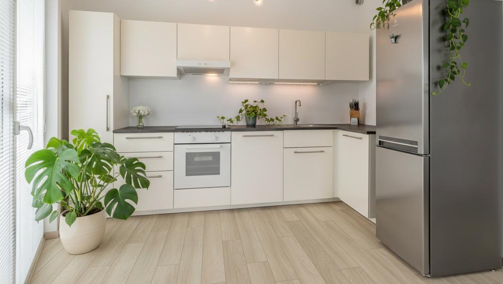 KRÁSNY 2i BYT V REZIDENČNEJ ČASTI TRI VODY - S PREDZÁHRADKOU - PIVNICA