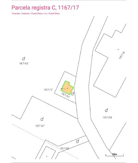 LÚČNY DVOR - INVESTIČNÝ STAVEBNÝ POZEMOK - 2495M2