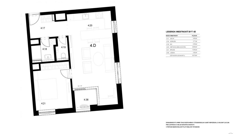 NOVOSTAVBA SOFORA - SLNEČNÝ 2i BYT S LOGGIOU A PIVNICOU - OTOČENÝ DO PARKU
