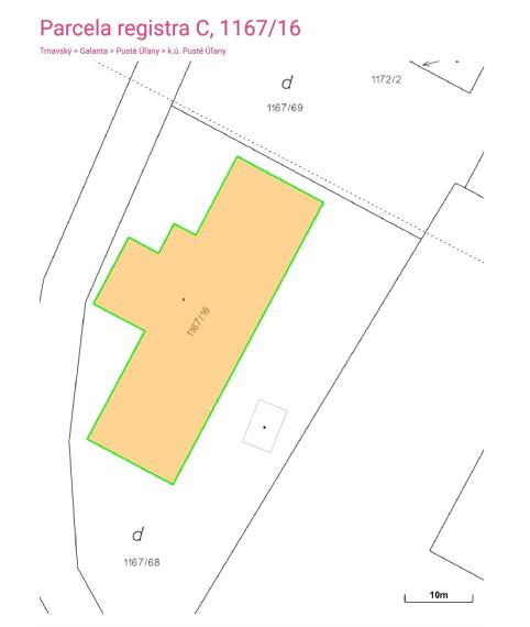 LÚČNY DVOR - INVESTIČNÝ STAVEBNÝ POZEMOK - 2495M2
